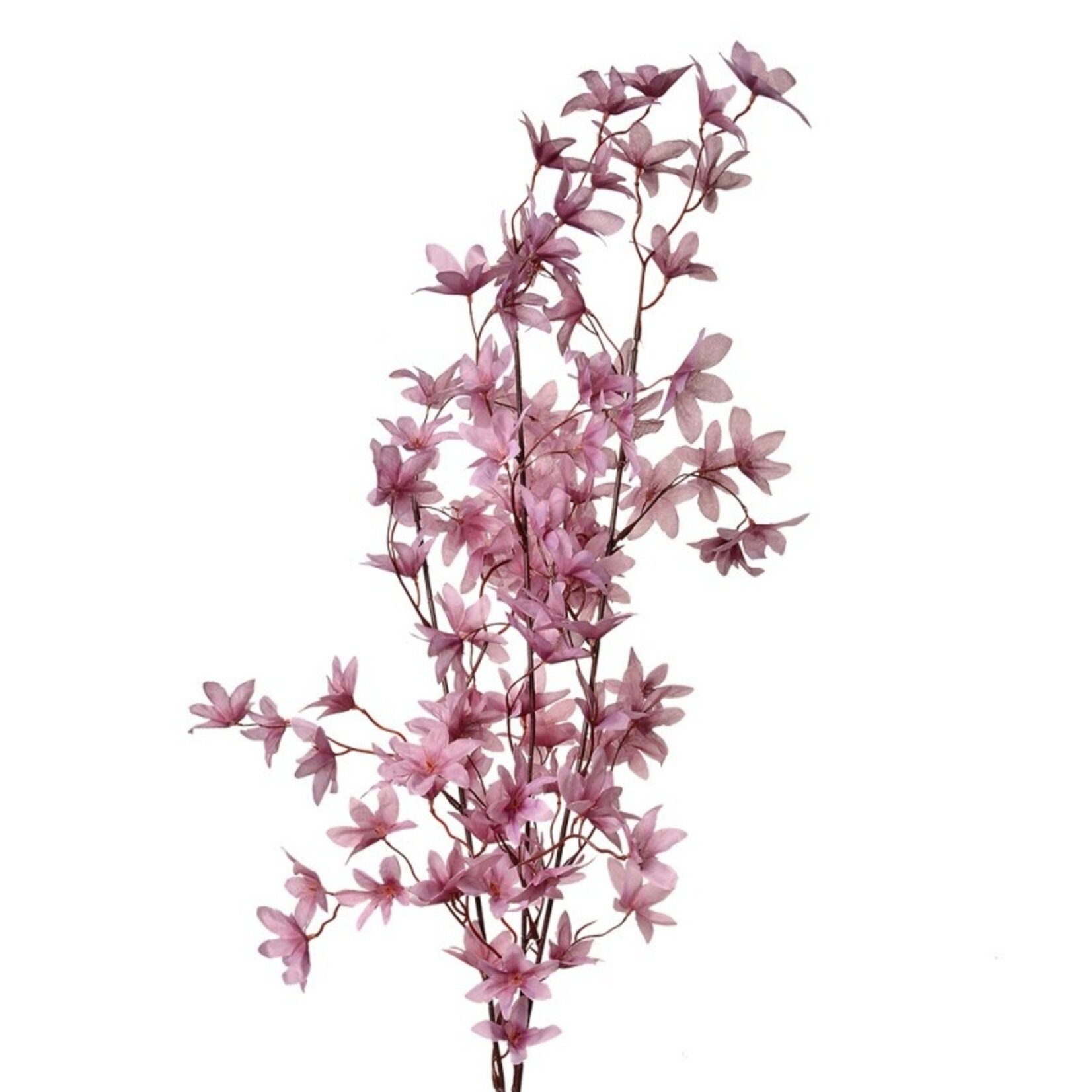 Kunstbloem - Kunststof - Paars - 112cm