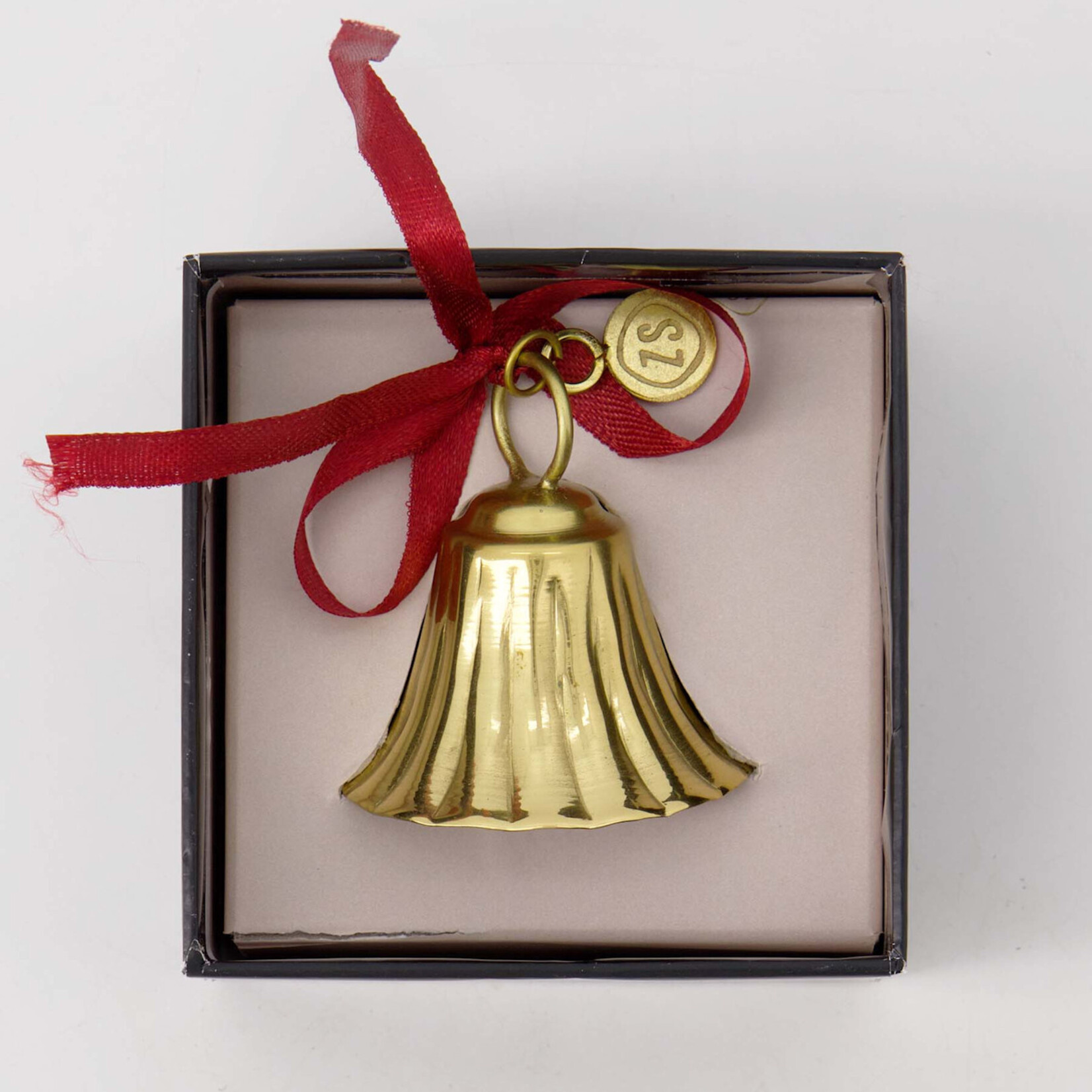 Zusss Bel in doosje - "Ring for love" - Metaal - Goud - Ø5 x 7cm