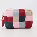 Zusss Toilettas Quilted - Katoen - Multicolor - 11 x 18 x 7cm