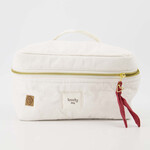 Zusss Beautycase "LOVELY DAY" - Corduroy - Zand - 16 x 24cm