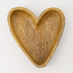 Zusss Kom HART - Mangohout - Naturel - (M) 15 x 14 x 4cm