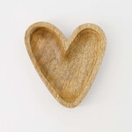 Zusss Kom HART - Mangohout - Naturel - (S) 13 x 11 x 4cm