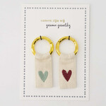 Zusss Ansichtkaart met sleutelhangers - "Samen zijn wij gewoon geweldig" - Wit/Rood/Grijsblauw