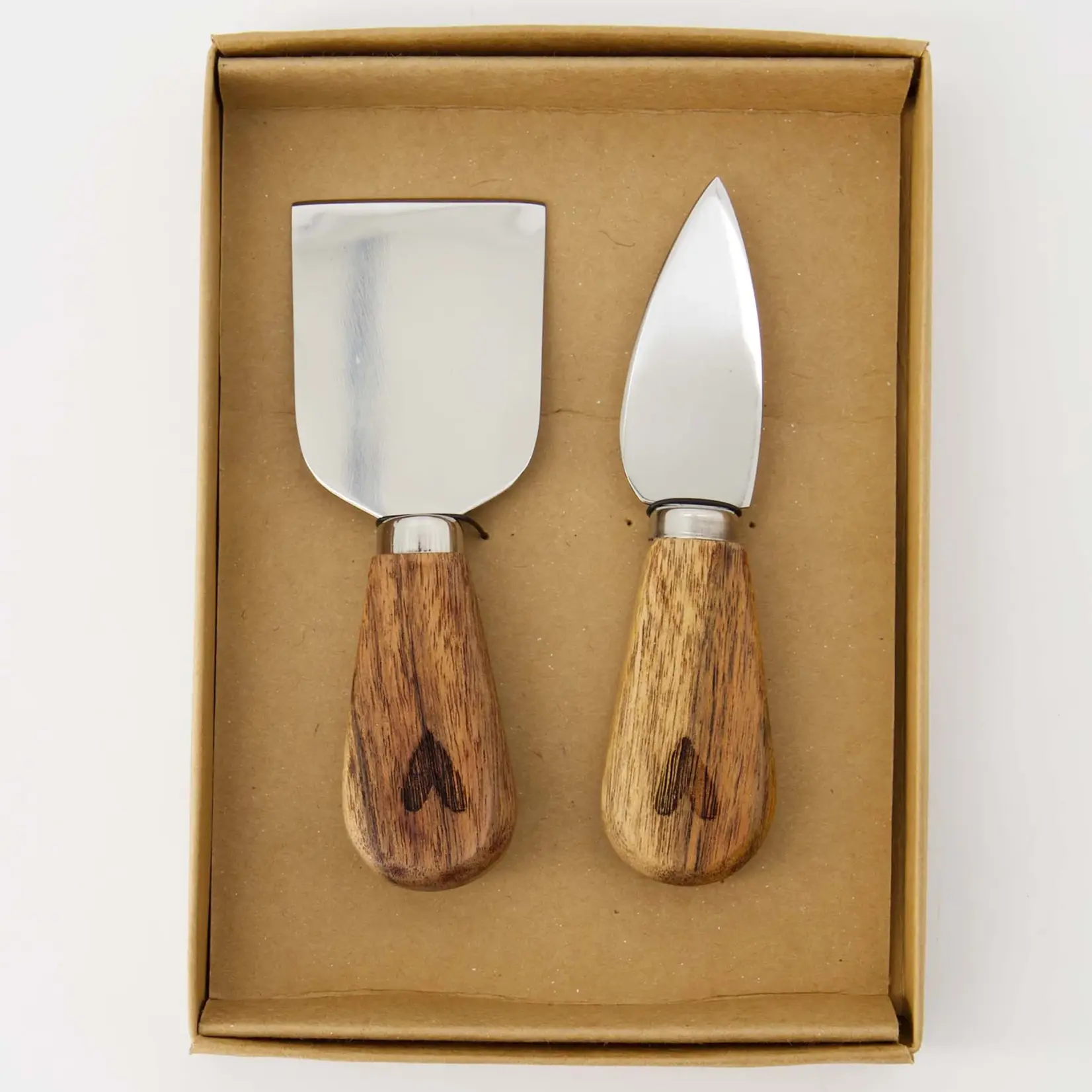 Zusss Kaasmesjes "Zoooooo gezellig met jou" - Metaal - Set van 2