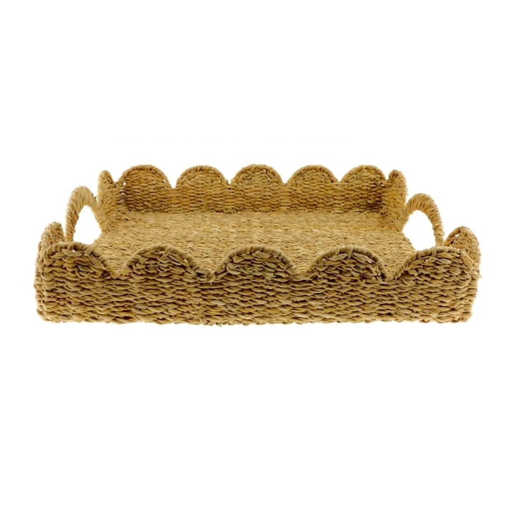 Dienblad DAVY - Zeegras - Bruin - Large