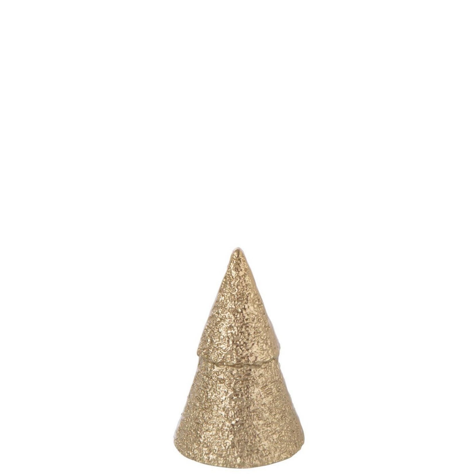 Kerstboom - Aluminium - Goud - Ø10 x 17cm