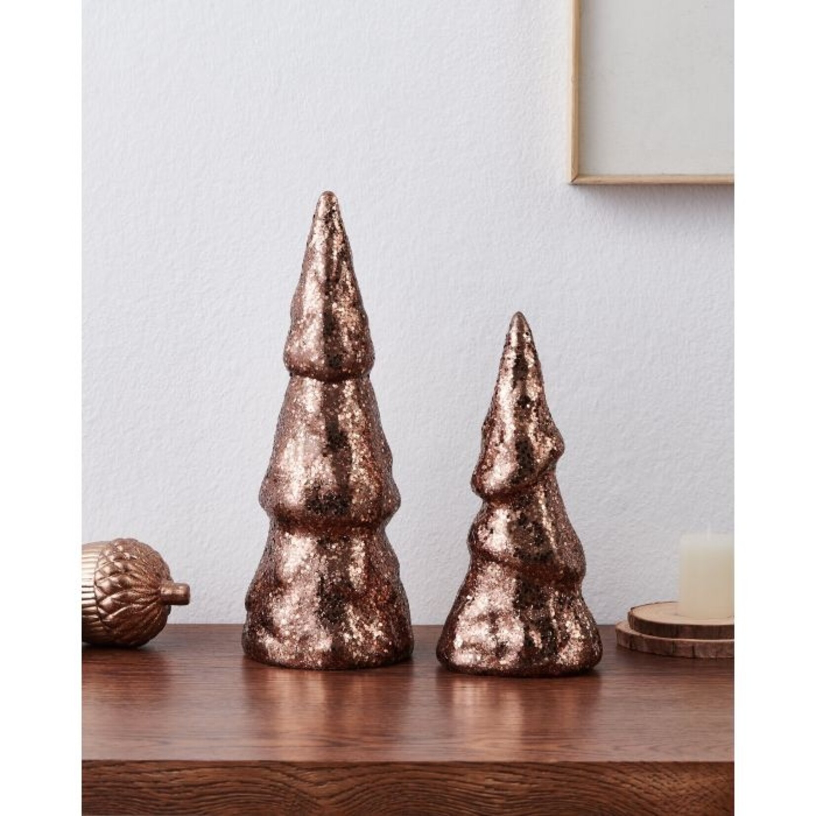 Kerstboom CATACOL - Brons - 12x11x30cm
