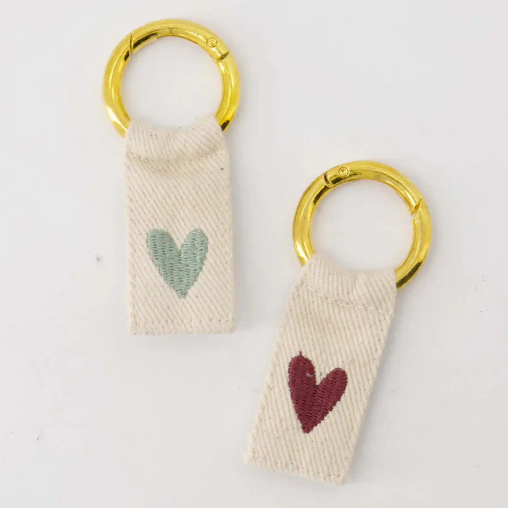 Zusss Ansichtkaart met sleutelhangers - "Samen zijn wij gewoon geweldig" - Wit/Rood/Grijsblauw