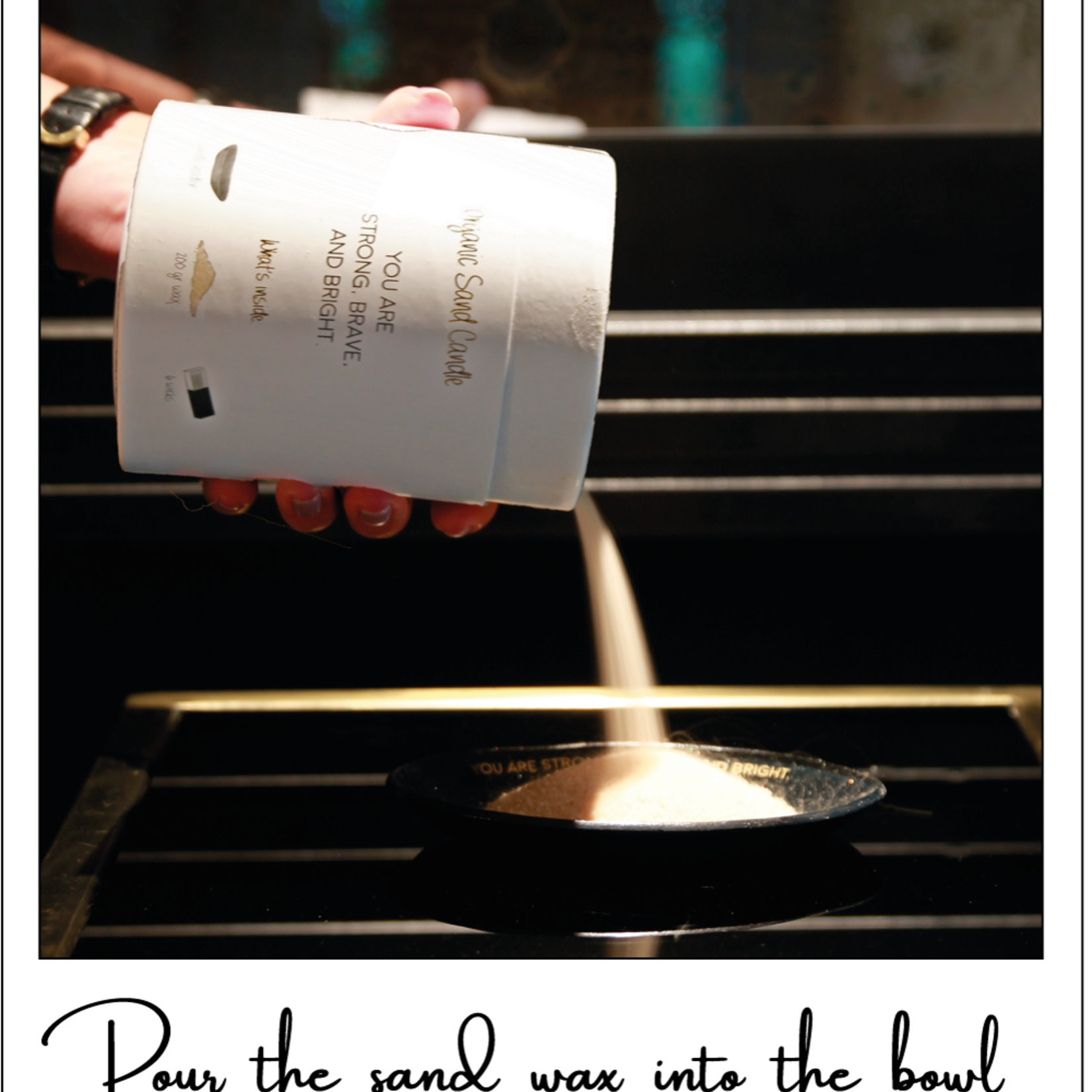 Kaarsenzand GIFTBOX - Sparkle and shine, it's christmas time