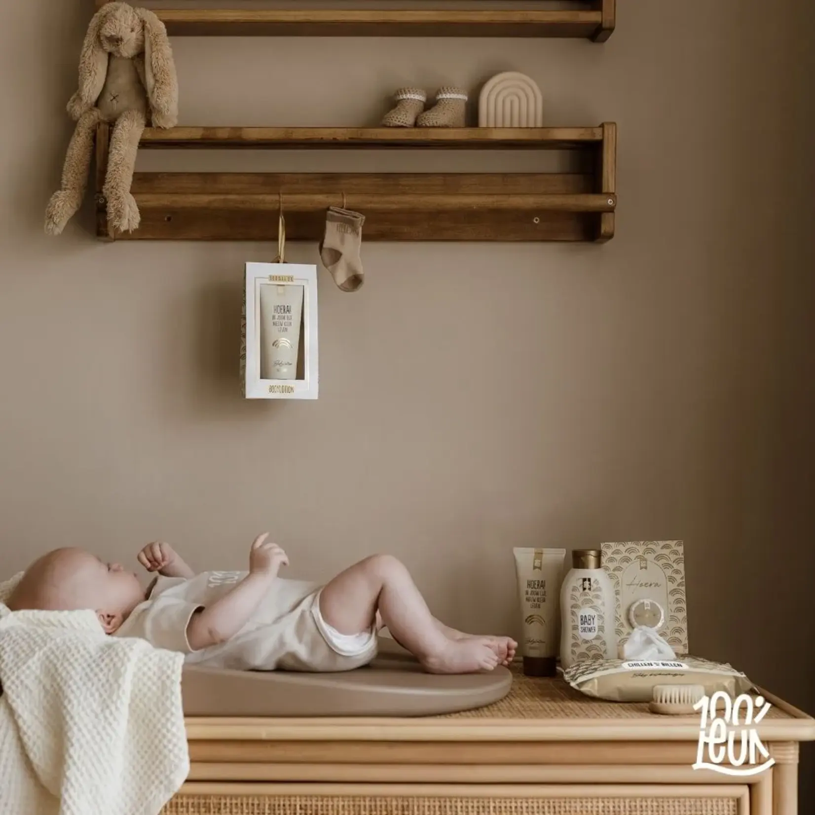 Baby billendoekjes - Chillen met die billen - 60 stuks