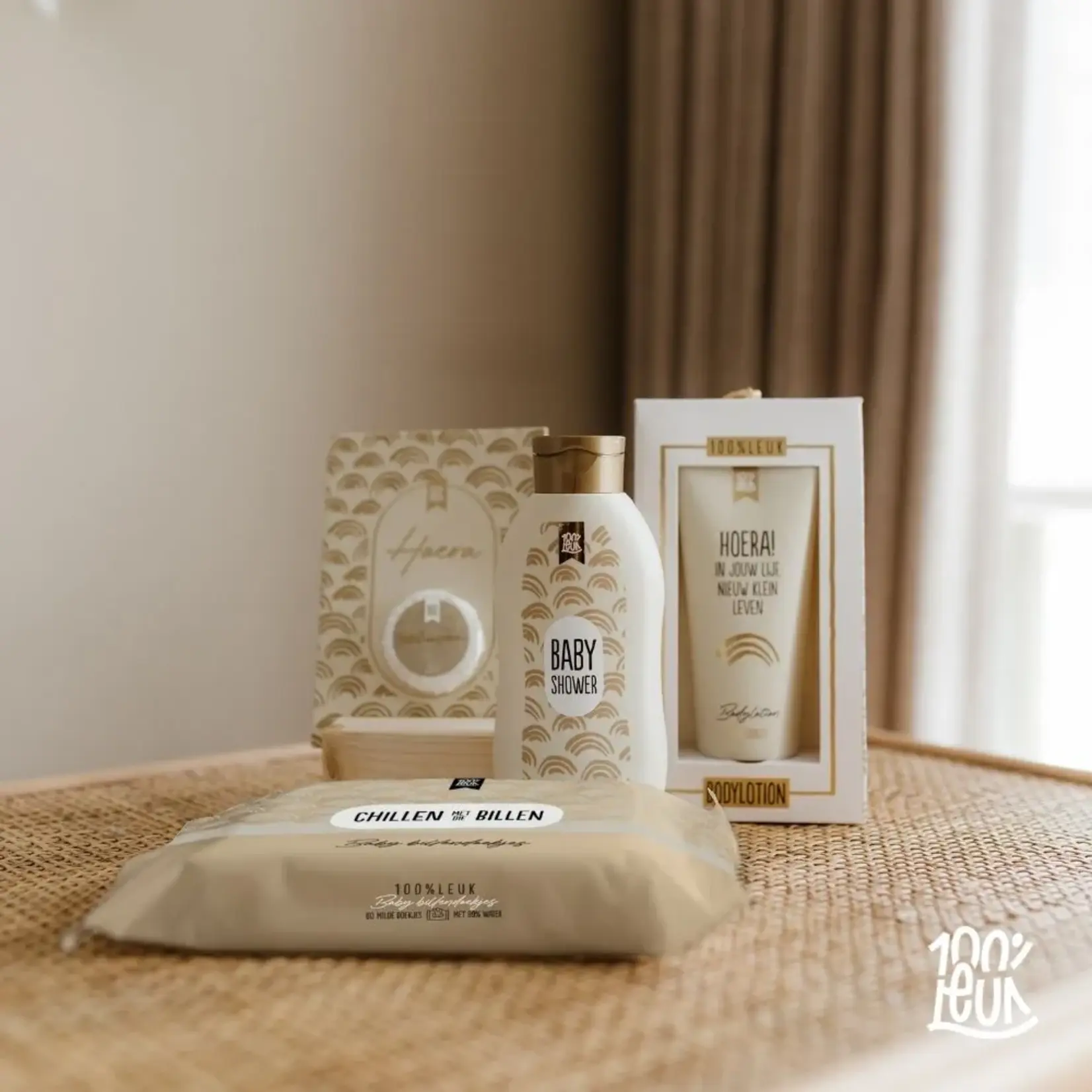 Baby billendoekjes - Chillen met die billen - 60 stuks