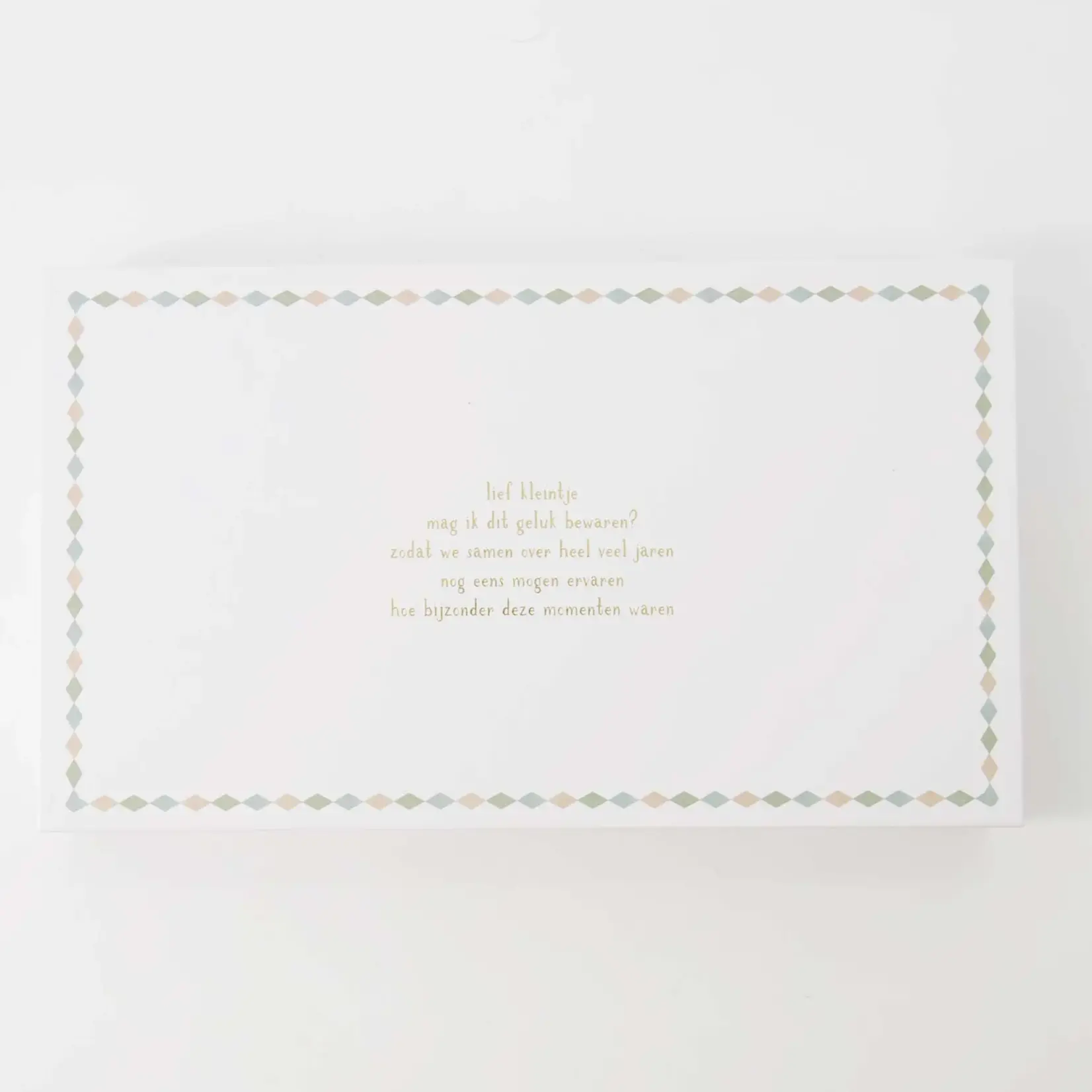 Zusss Herinneringenbox baby - Multicolor - 25 x 14,5cm