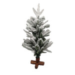 Kerstboom HOWLEY - Kunststof - Groen - (S) Ø28 x 60cm