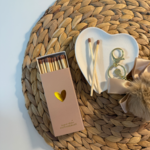 Lucifers - Hart - Beige/Goud - 10cm