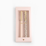 Pennenset - Strepen en Luipaard - Roze