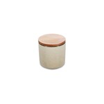 Voorraadpot MERIDIAN - Keramiek - Ivoor - Ø12 x 12cm