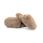 Pantoffels SNUGGS MULE - Polyester - Taupe - Maat 38/39