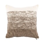Kussen SLUB OMBRE - Katoen - Taupe - 45x45cm