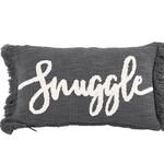 Kussen SLUB "Snuggles" - Katoen - Grijs - 50x30cm