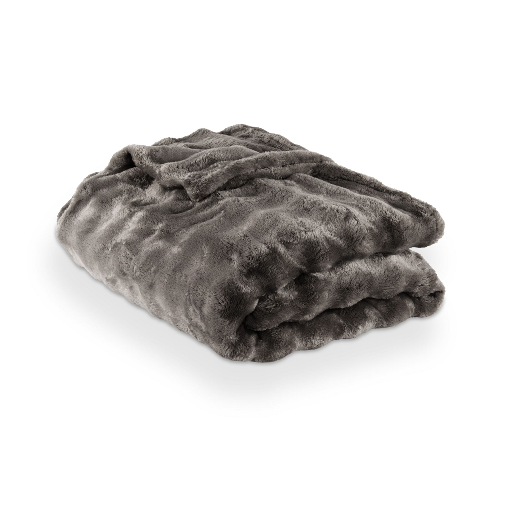 Plaid WAVE - Polyester - Grijs - 150x200cm