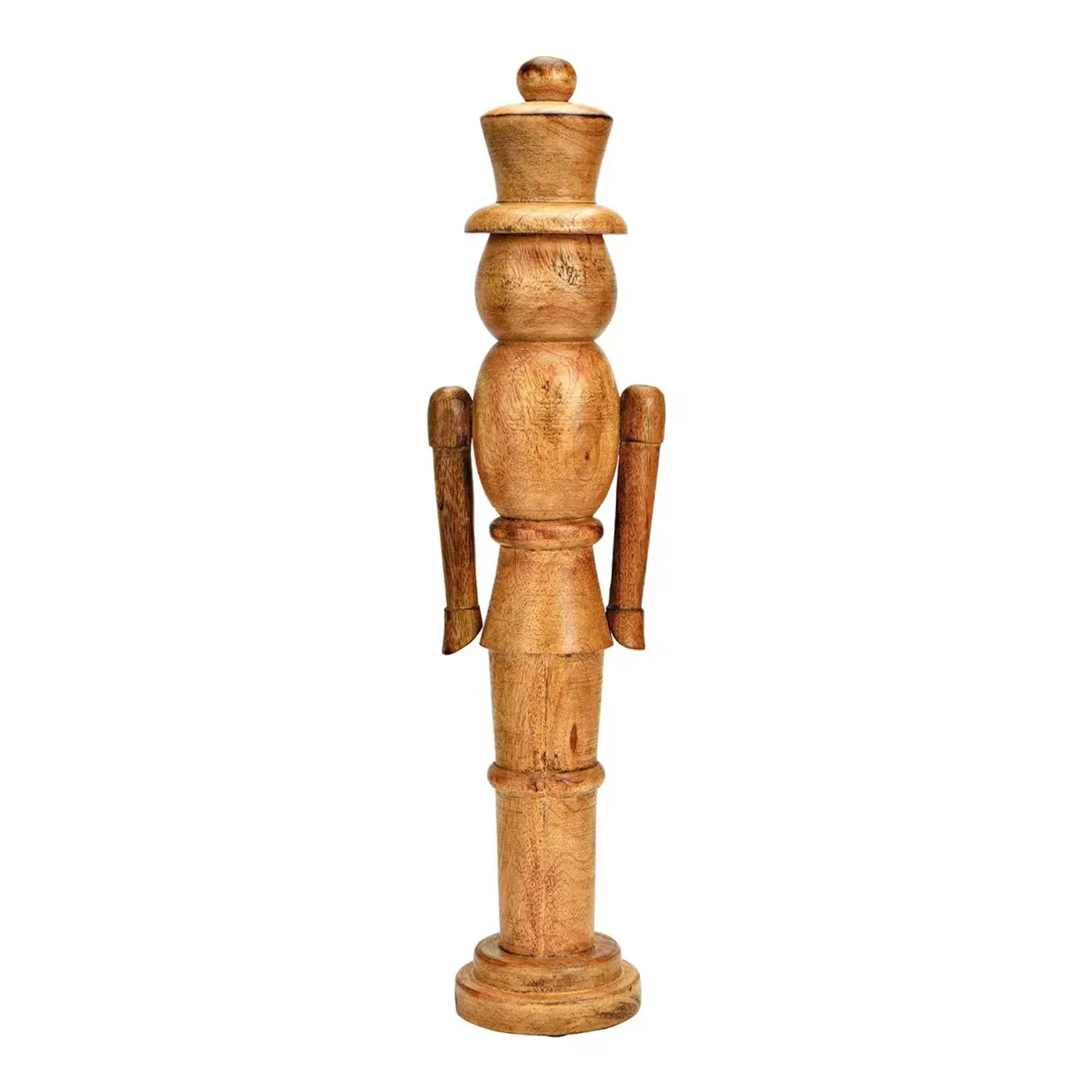 Notenkraker - Mangohout - Naturel - Ø12 x 50cm