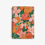 Notitieboekje BLOEMEN - Papier/Metaal - Oranje - A5