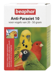 Beaphar Anti-Parasiet 10 vogel (2 pipetten)