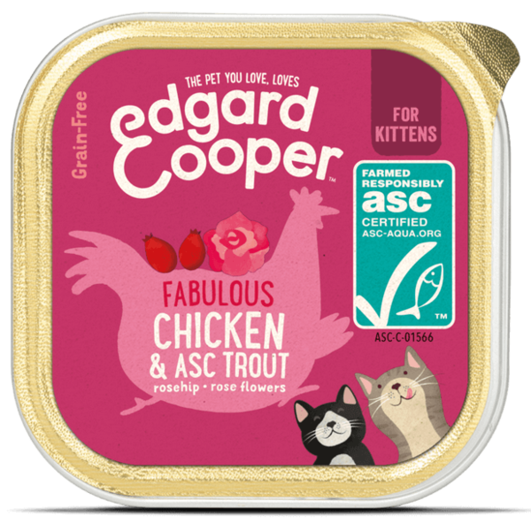 Edgard & Cooper Kitten Chicken and Trout