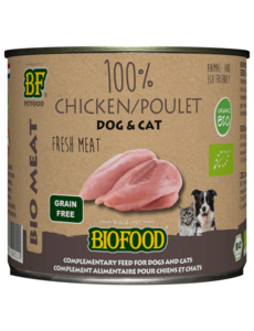 Biofood Organic 100% Kippenvlees (12 x 200g)