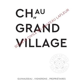 Société du Chateau Lafleur AOP Bordeaux Chateau Grand Village Rouge 2019  SC du Chateau Lafleur