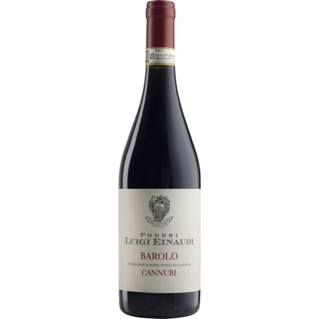 Luigi Einaudi DOCG Barolo Cannubi 2016