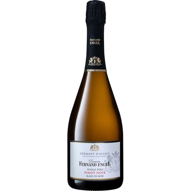 Domaine Fernand Engel AOP Crémant d'Alsace Brut Pinot Noir Bio Millésime 2023 Dosage Zéro