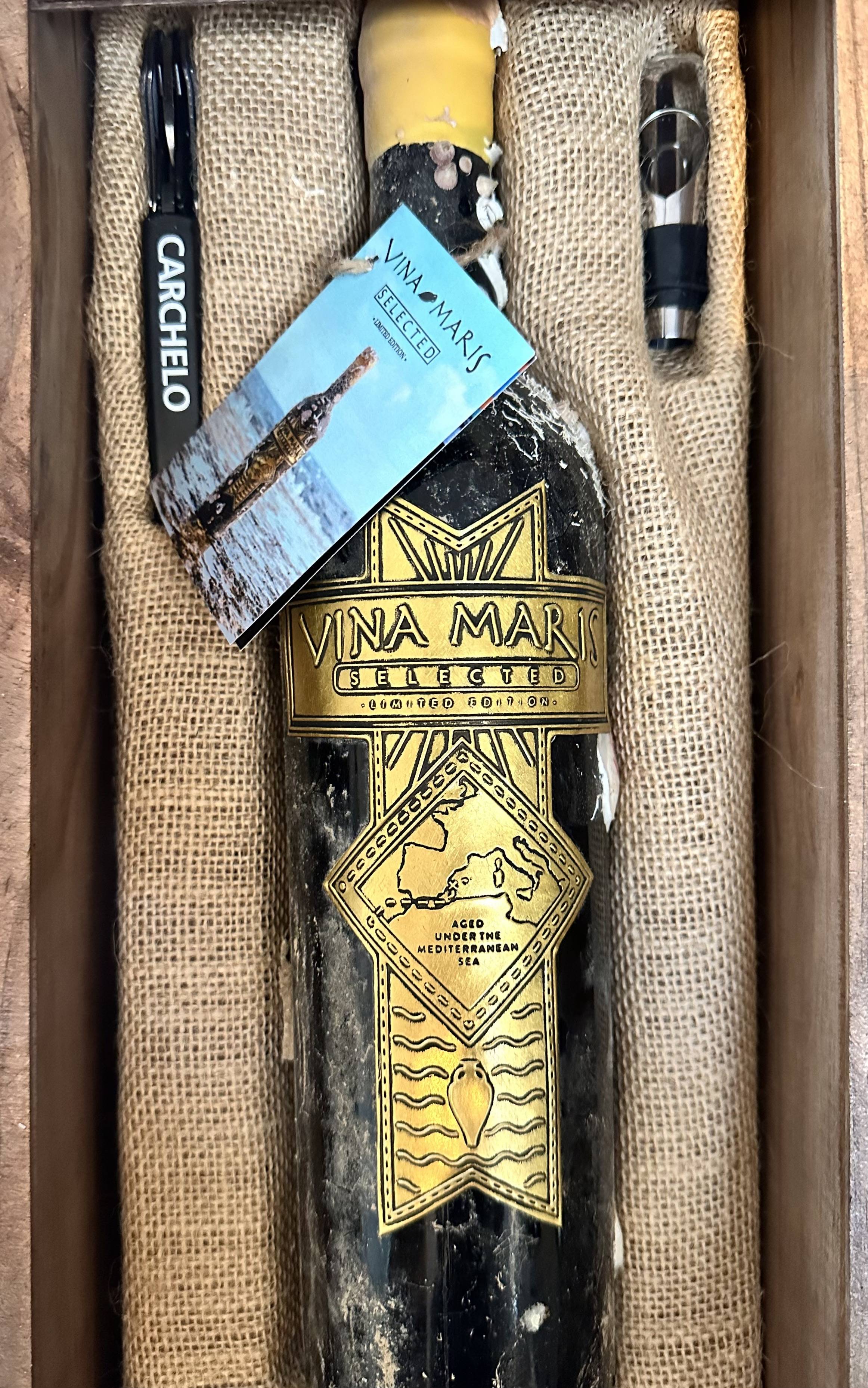 Gerijpt in de diepte: Viña Maris – 40 meter onder zee