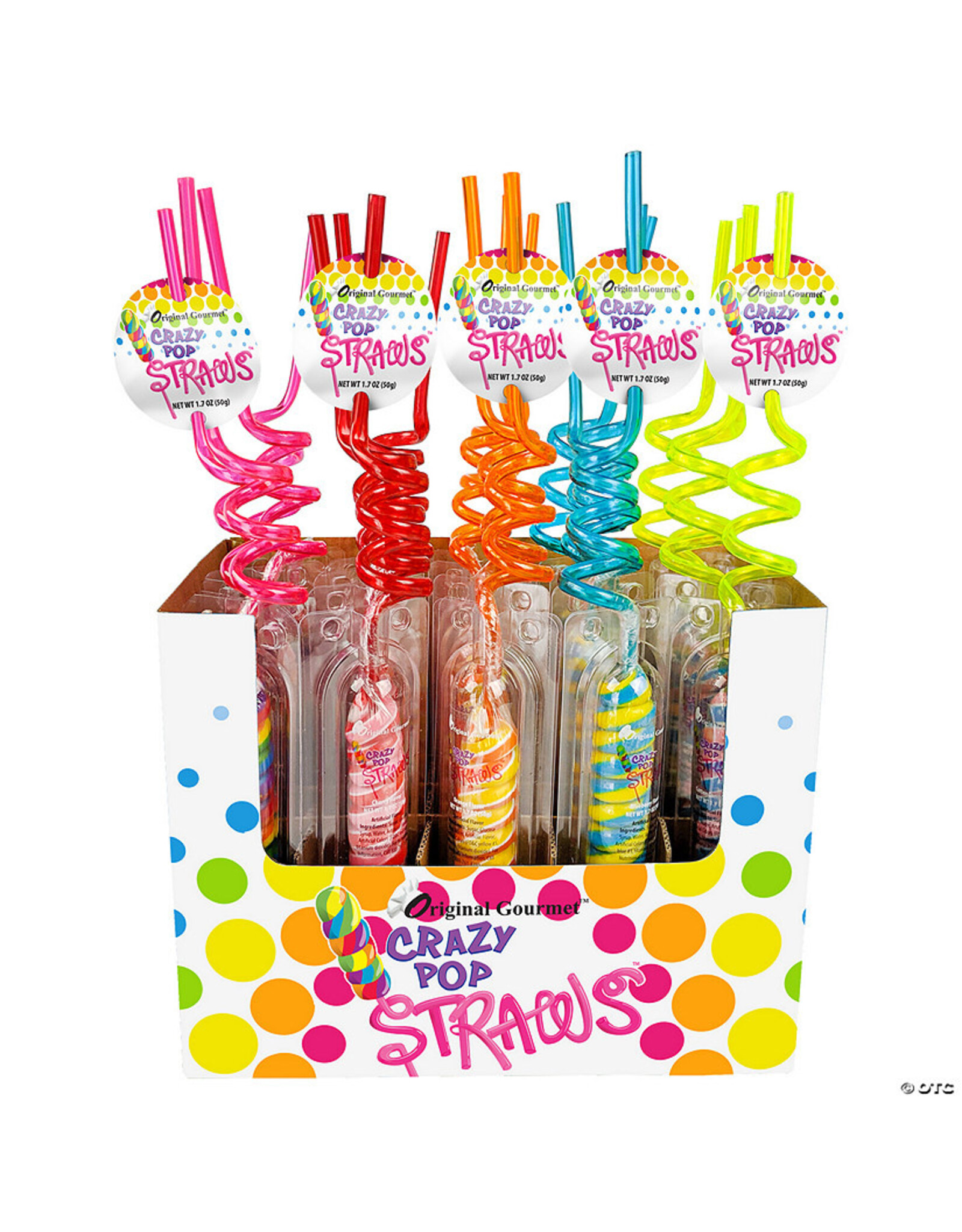 Crazy straw pop