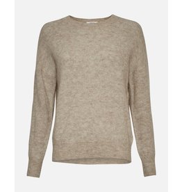 Gebreide trui FAVORITES Fijn gebreide trui mohair green melange FAVORITES