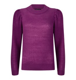 Gebreide trui FAVORITES Fijn gebreide trui mohair green melange FAVORITES