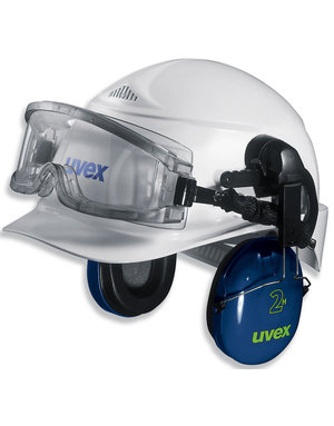 uvex ultravision 9301-544 ruimzichtbril t.b.v. helmbevestiging