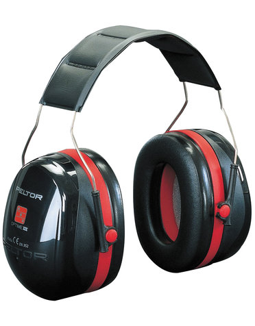 3M Peltor Optime III H540A gehoorkap met hoofdband