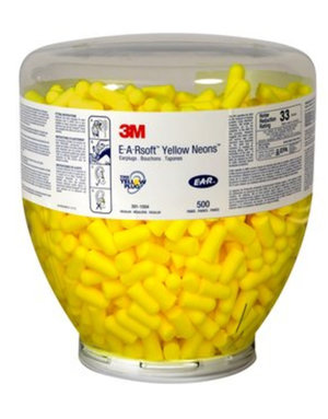 3M E-A-RSoft Yellow Neons oordoppen navulling Ã  500 paar
