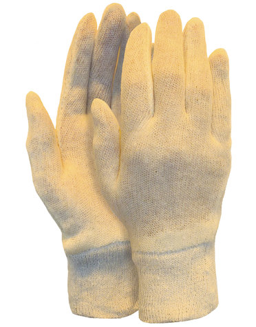 Interlock handschoen, damesmaat met manchet (260 grams)