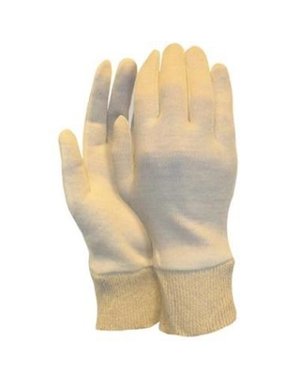 Interlock handschoen, herenmaat met manchet (325 grams)