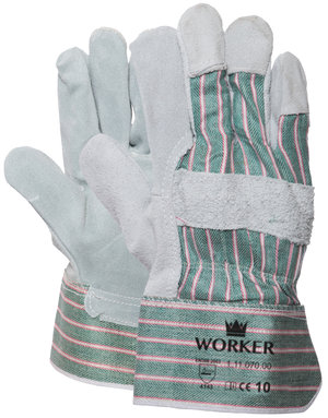 A-kwaliteit splitlederen handschoen