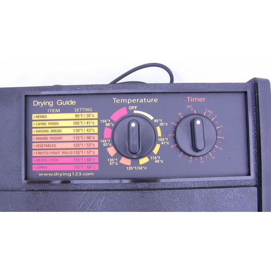 Excalibur Excalibur 9 Lagen/ Trays  droogoven zwart (met timer)