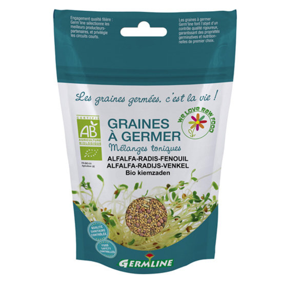 Germ'line Mix Alfalfa / Radijs / Venkel Germ'line 150gr
