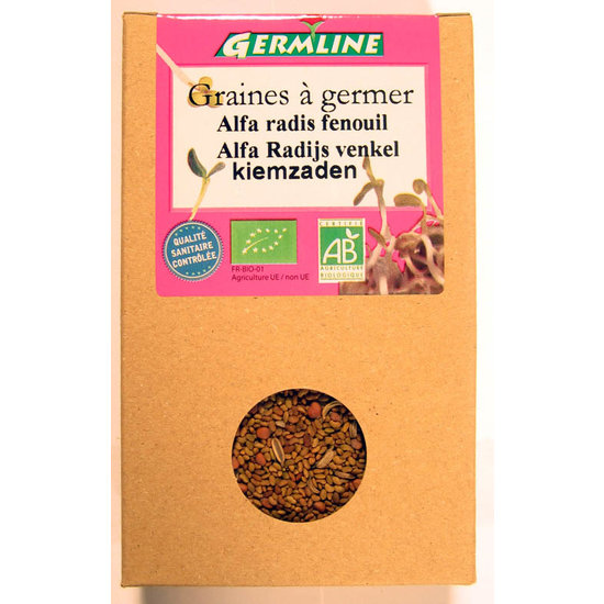 Germ'line  Mix alfalfa / radish / fennel organic Germ'line 150gr