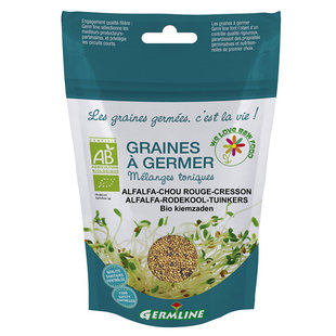 Mix Alfalfa / Garden cress / Cabbage organic Germ'line 150gr