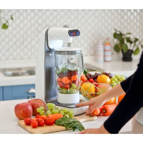 Byzoo Byzoo Vacuum blender Giraffe + Free Book 'Nog Meer Groene Sapjes'