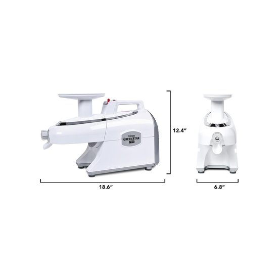 Greenstar Greenstar Pro Commerciële Slowjuicer Wit