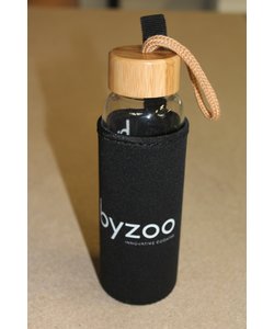 Byzoo Bottle 360ML | Incl. Sleeve + Bamboo Cap