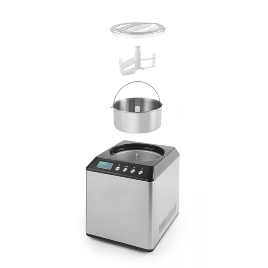 Hendi Hendi IJsmachine 2 liter Roestvrij staal